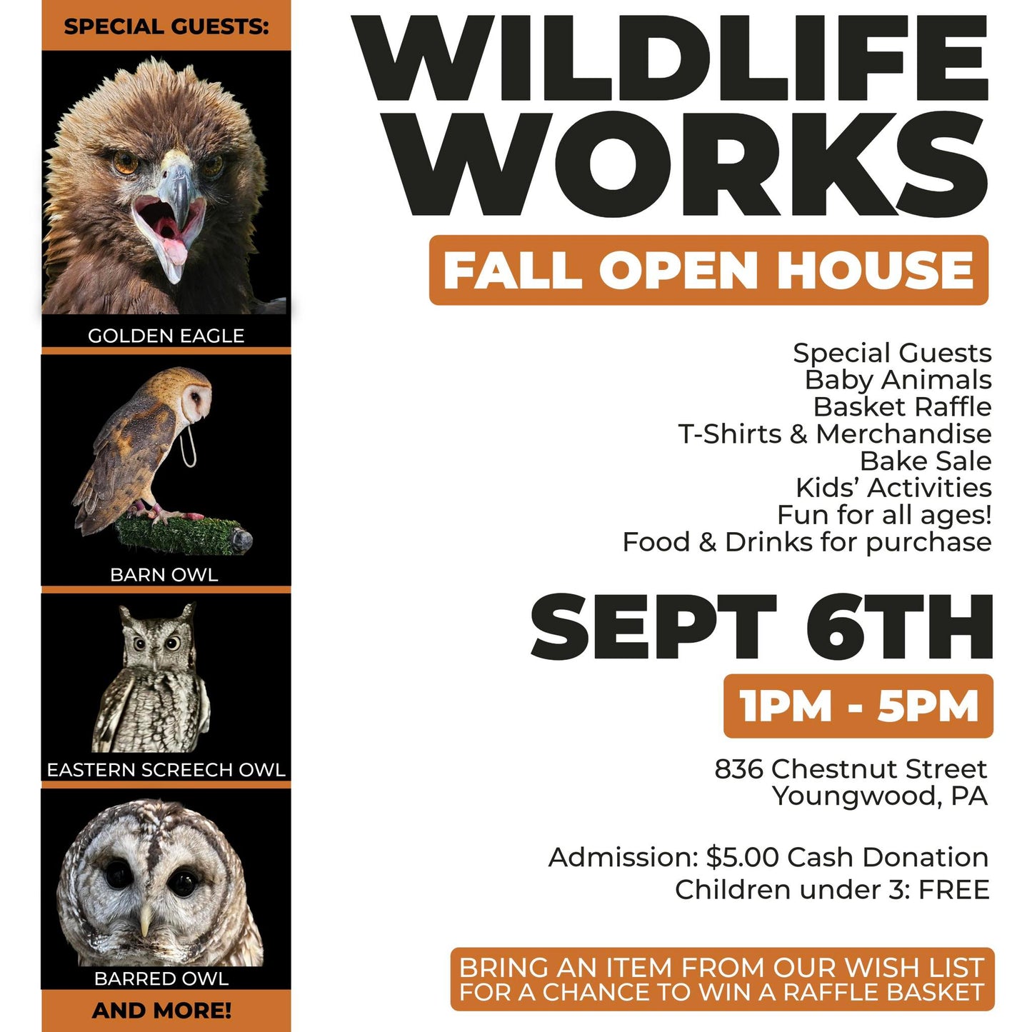 Wildlife Works $50 DONATION