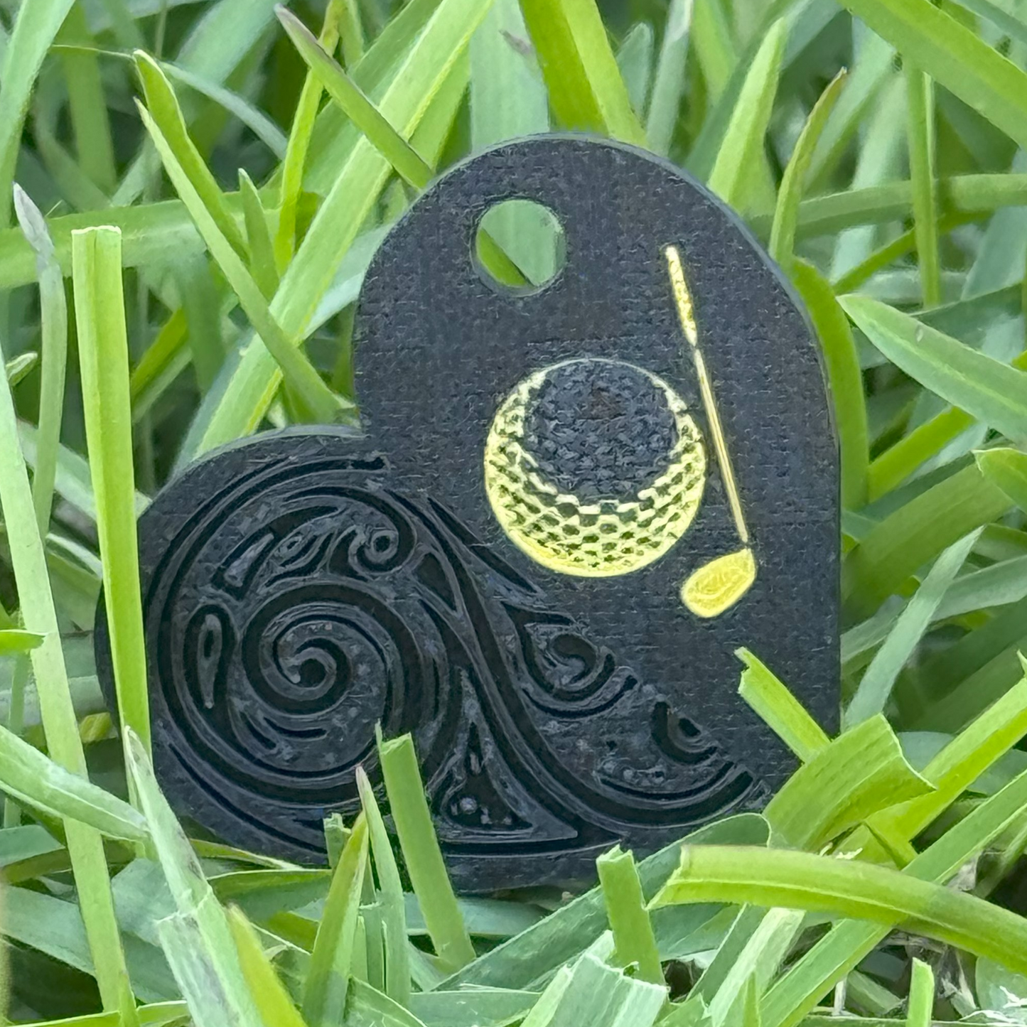 Golf Support Keychain