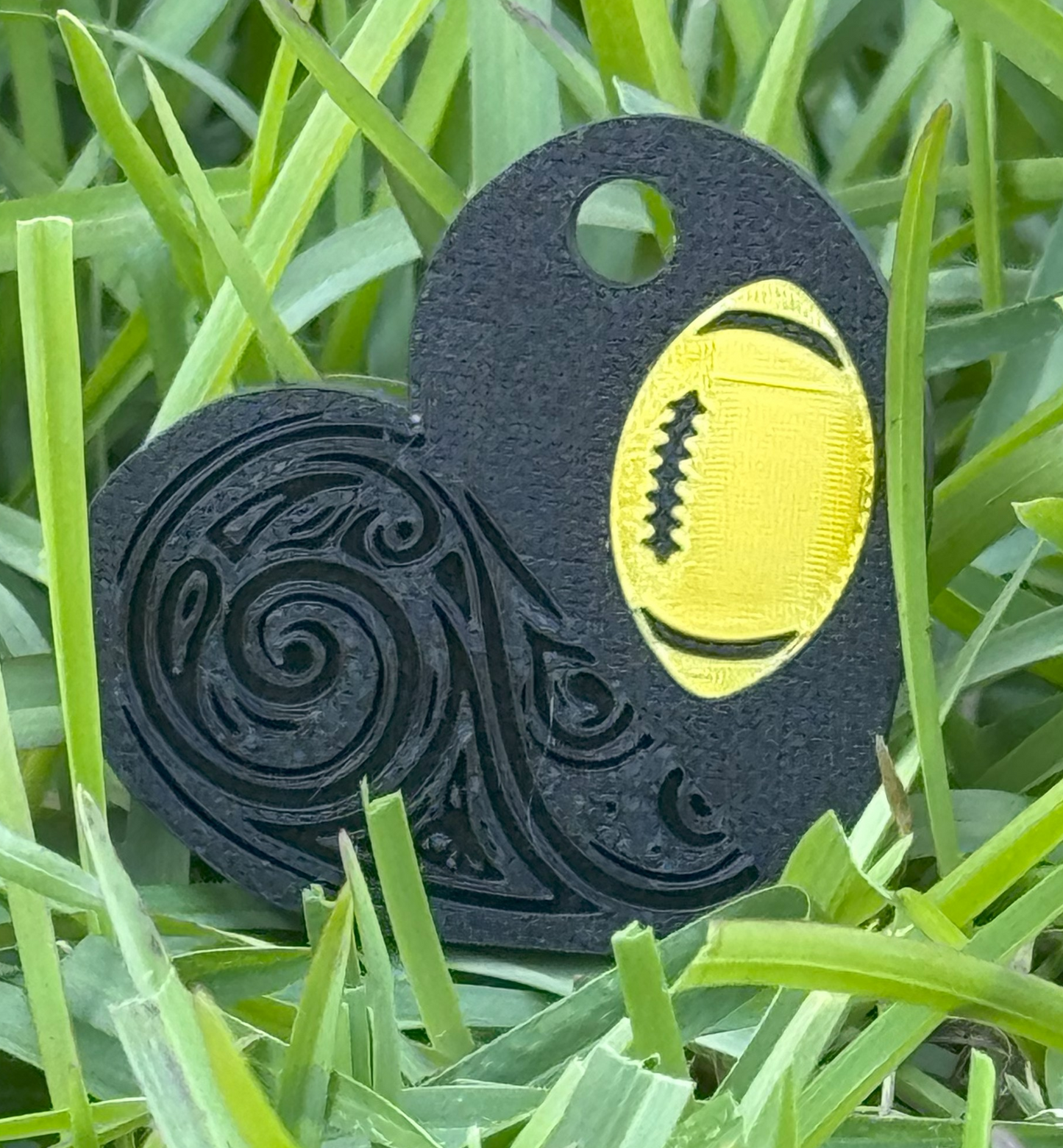 Football Support Keychain