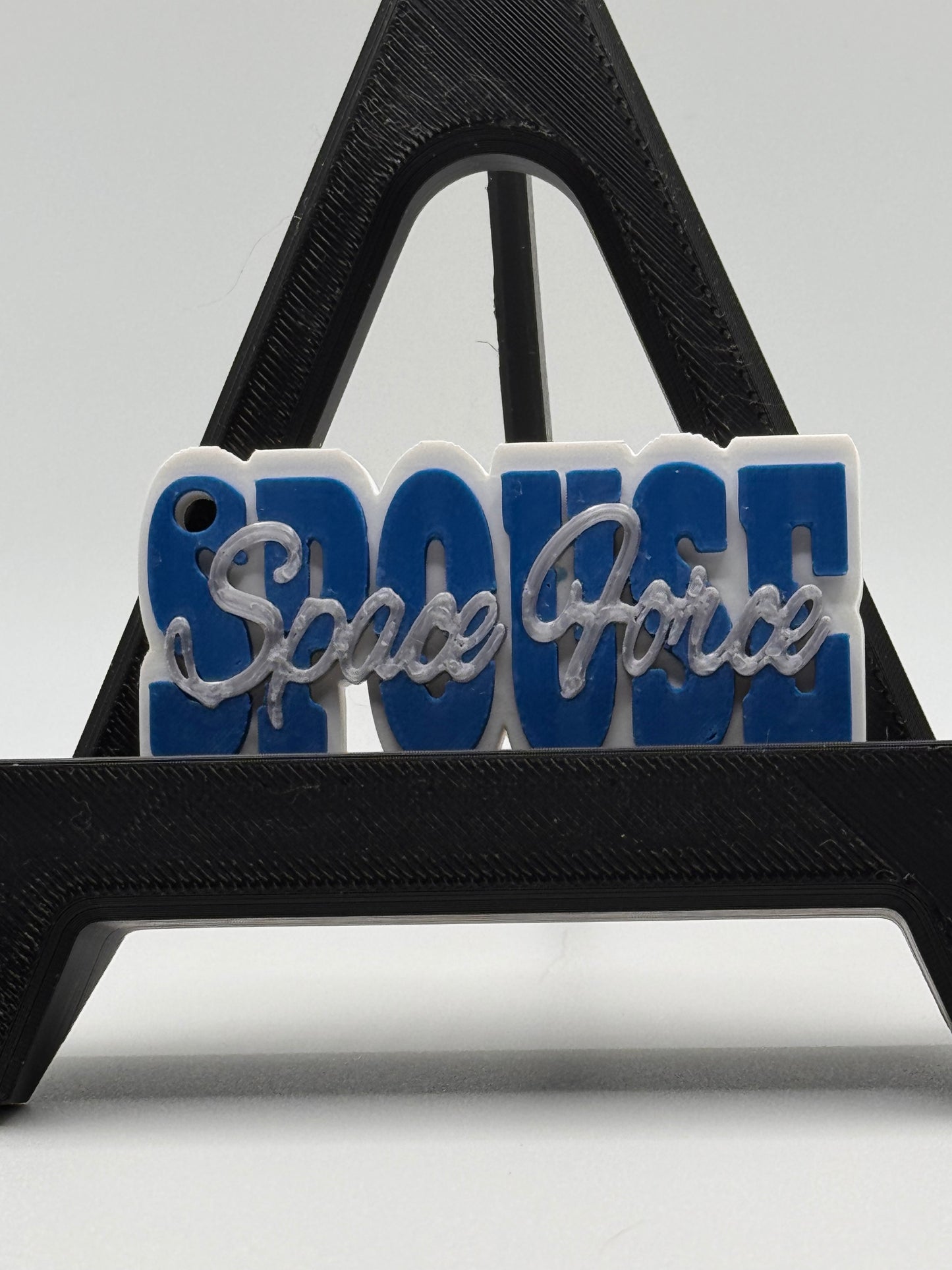MILITARY SUPPORT KEYCHAIN