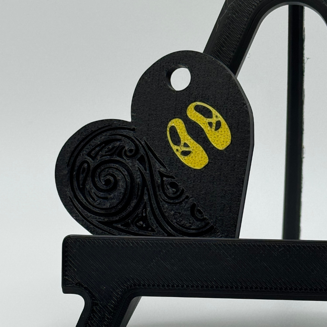 HEART SUPPORT KEYCHAIN