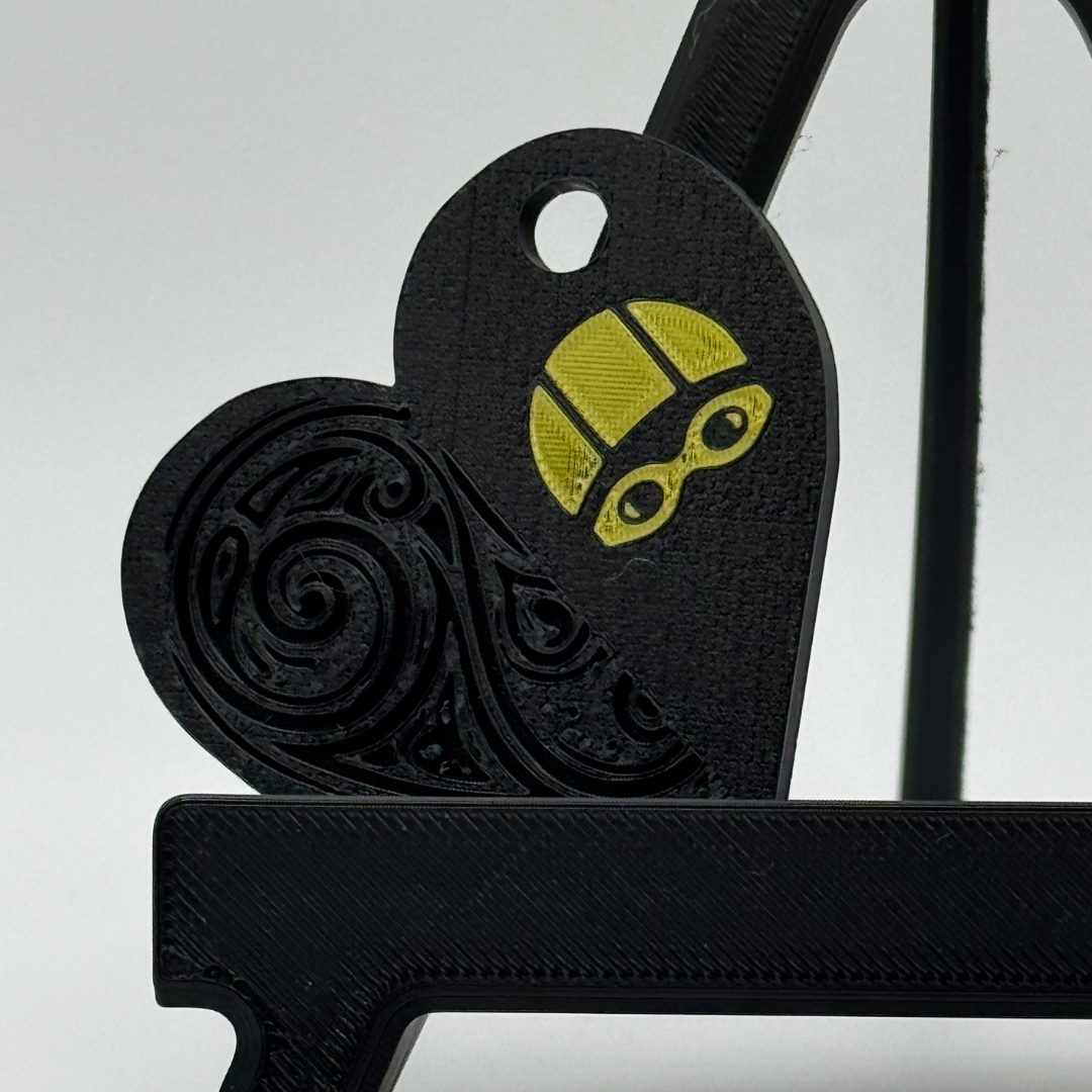 HEART SUPPORT KEYCHAIN