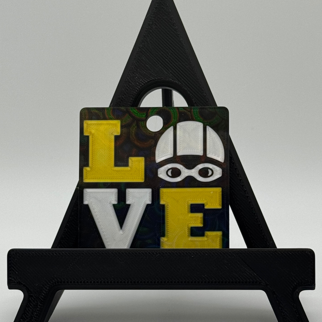 LOVE SUPPORT KEYCHAIN