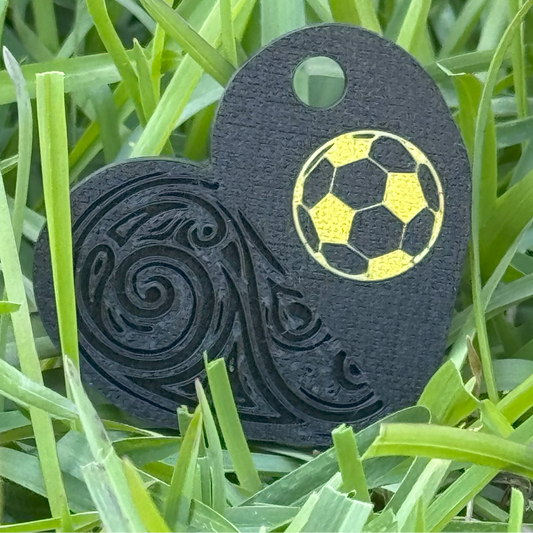 Soccer Support Keychain