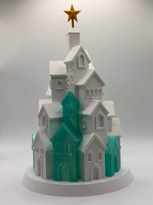 Christmas Village Lamp