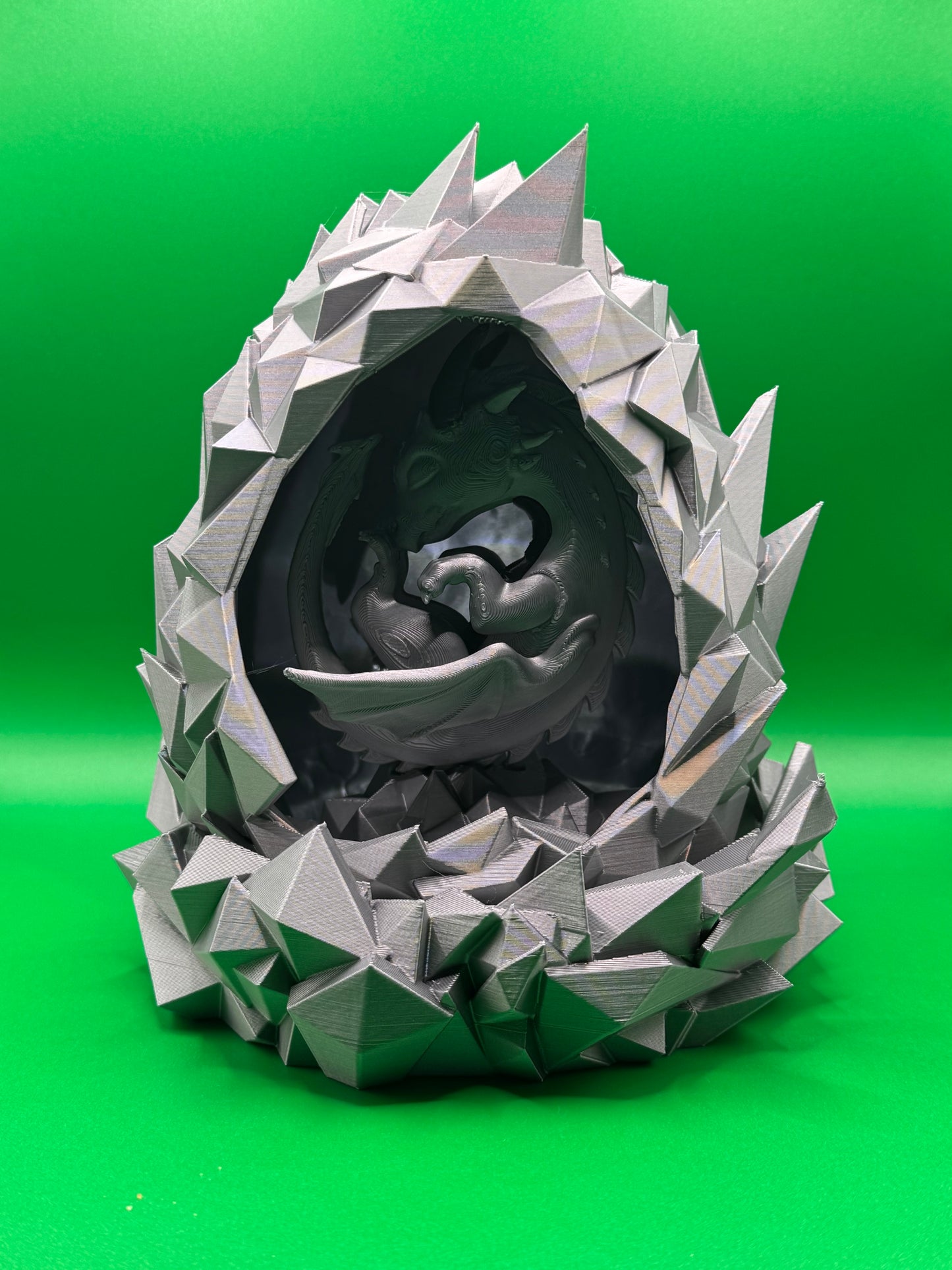 Elemental Baby Dragon Egg Lamp