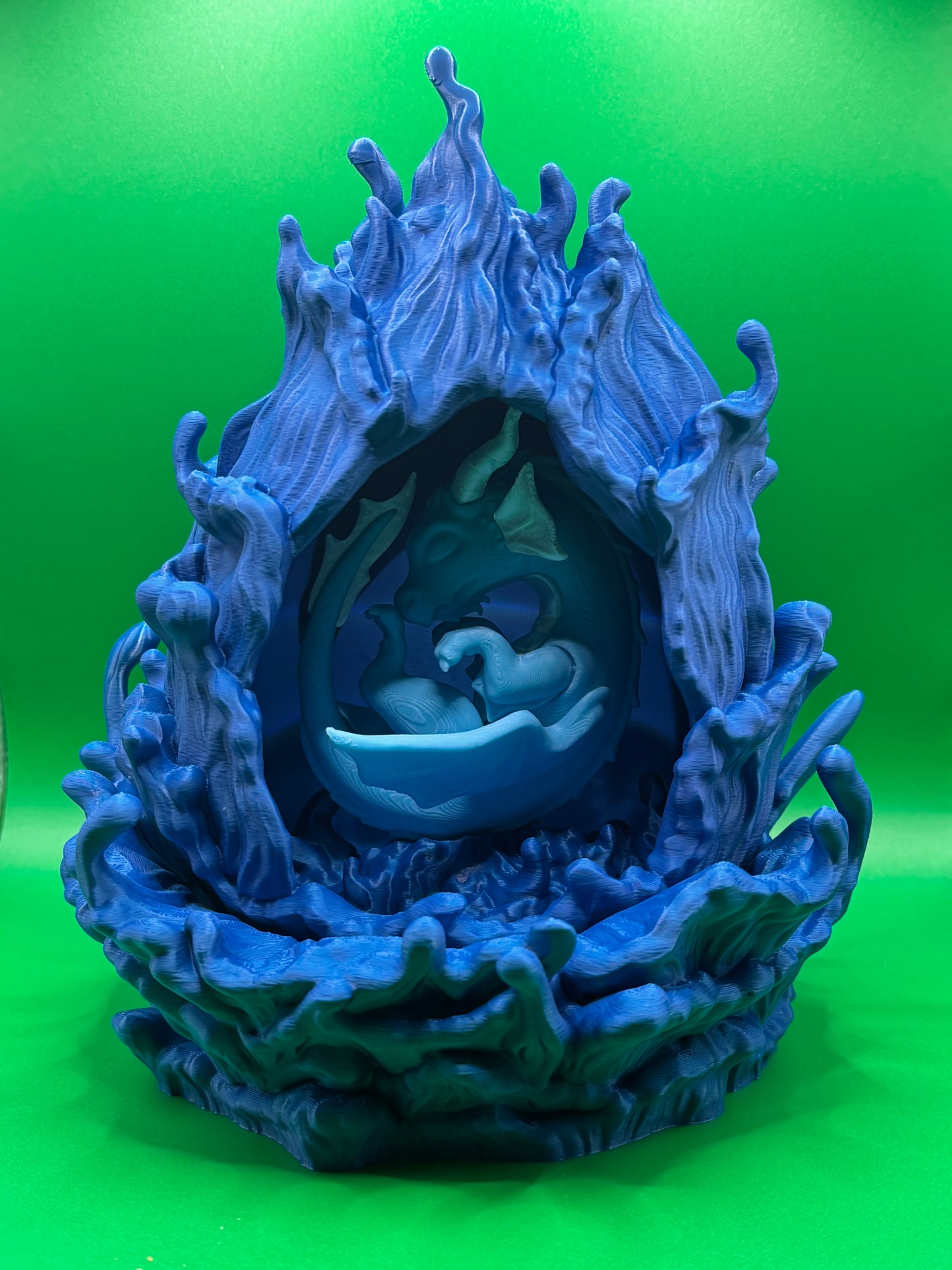 Elemental Baby Dragon Egg Lamp