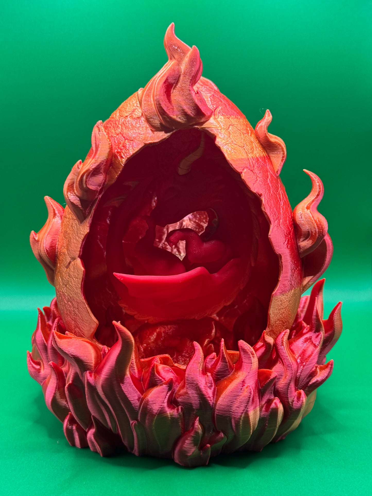 Elemental Baby Dragon Egg Lamp