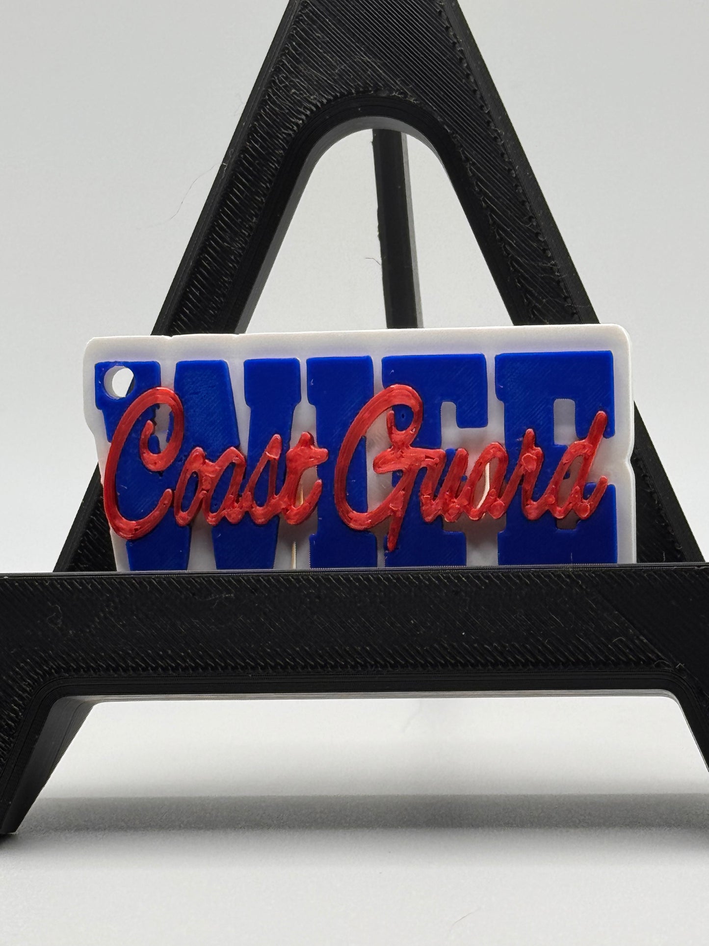 MILITARY SUPPORT KEYCHAIN