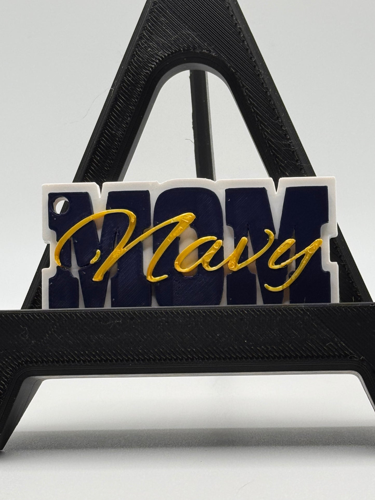 MILITARY SUPPORT KEYCHAIN