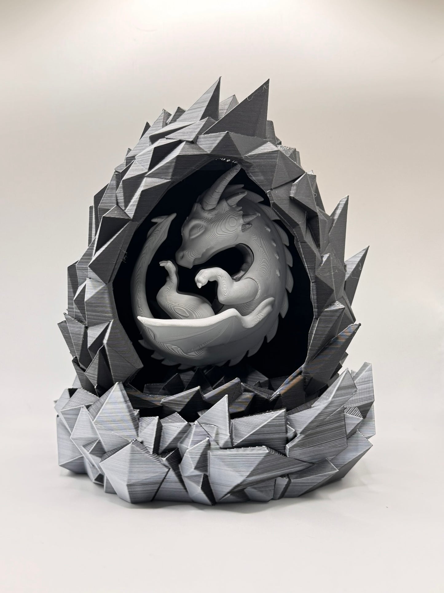 Elemental Baby Dragon Egg Lamp