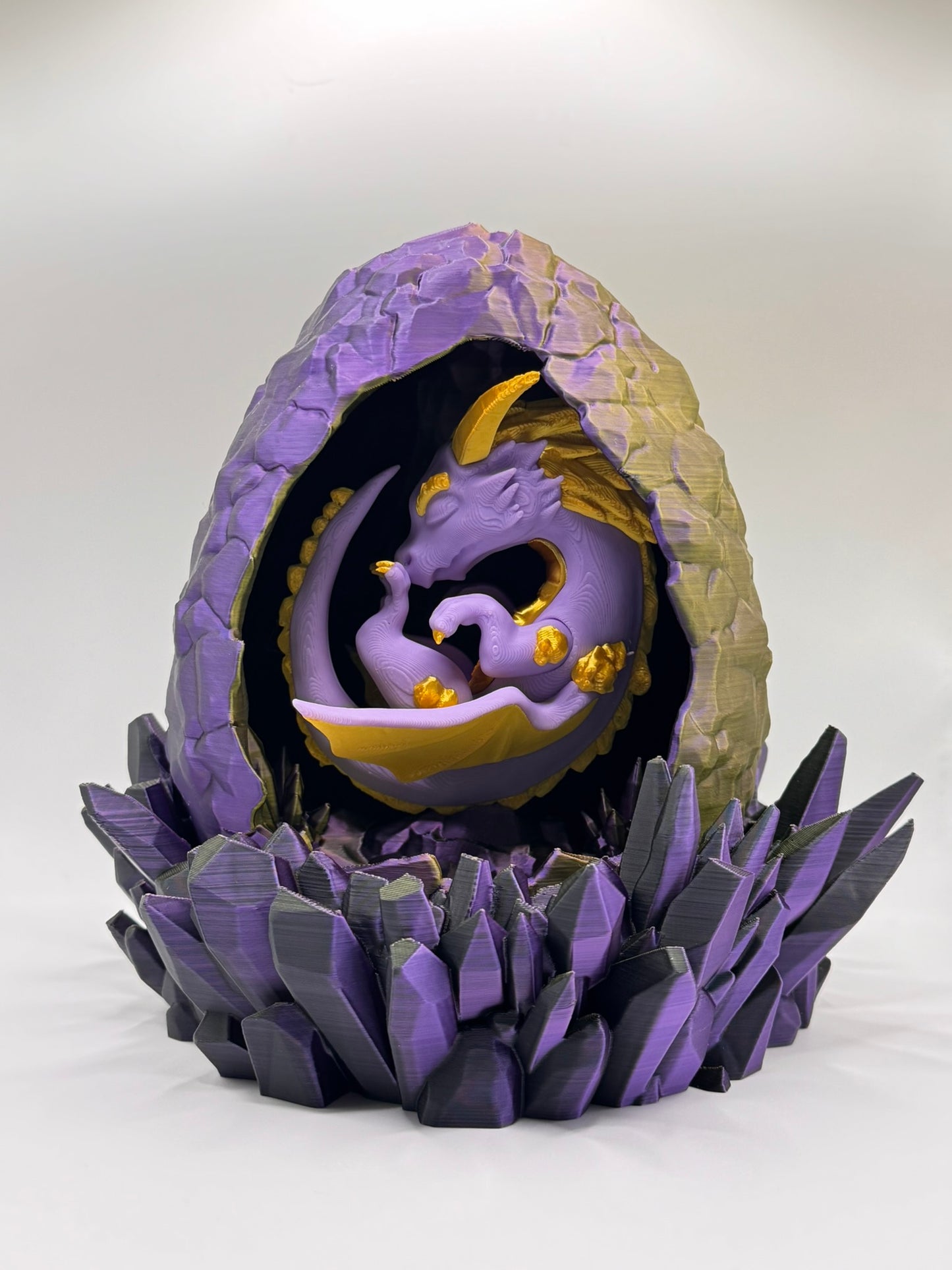 Elemental Baby Dragon Egg Lamp